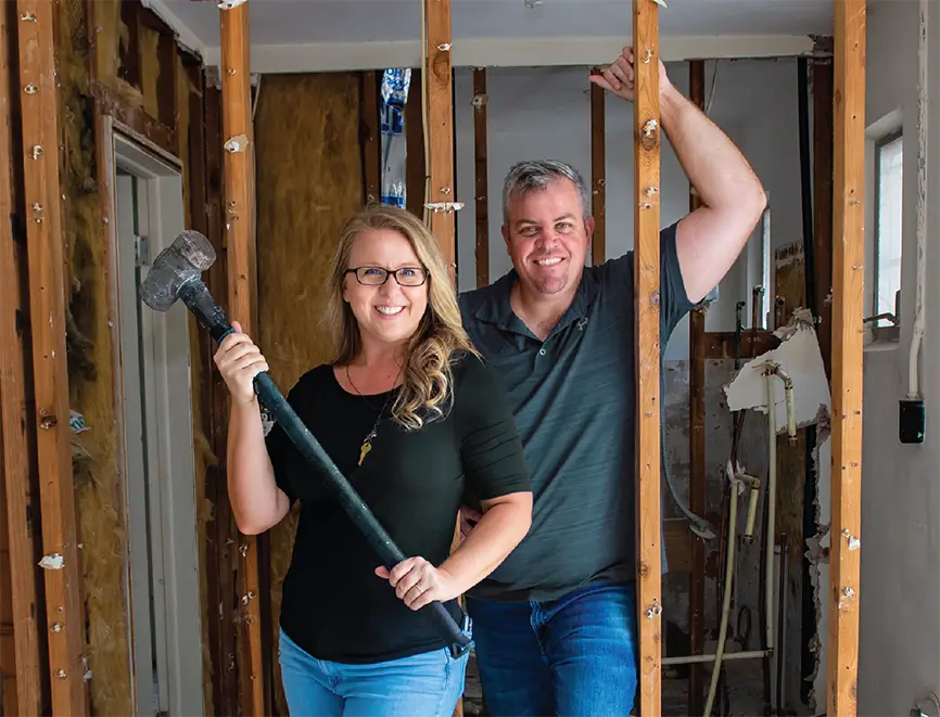 Justin and Stephanie Jones, founders of 4Pt Punchlist