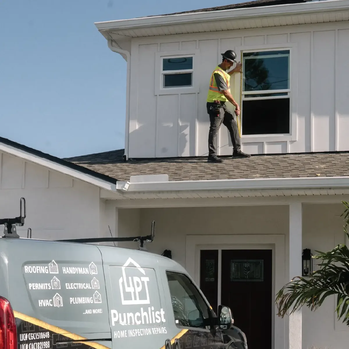Roofing work by 4Pt Punchlist